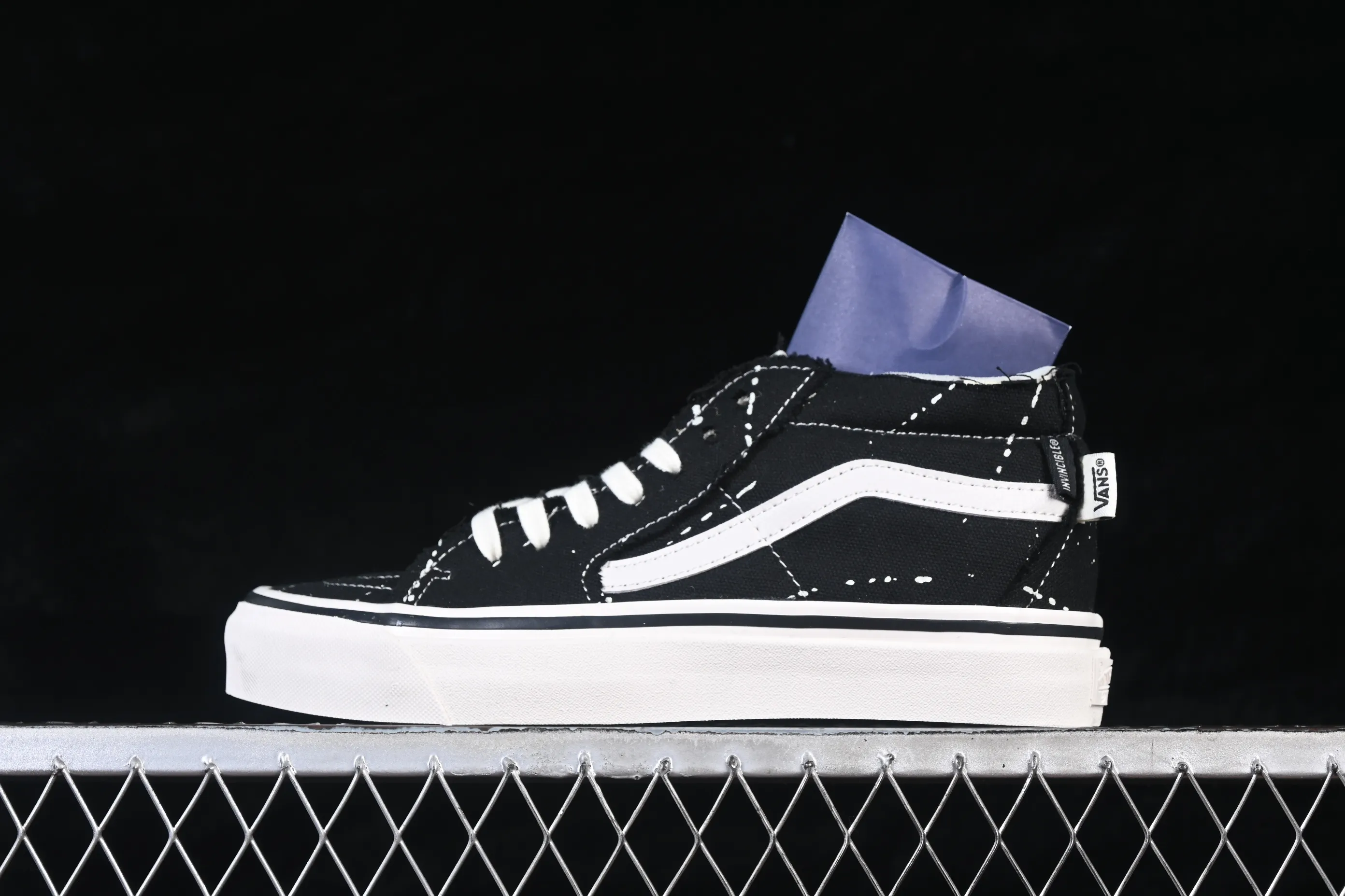 All categories Vans Vans series Vans Mid Vans China Vans Sk8-Mid Frayed Vans China casual skateboard shoes VN000XUKGTW